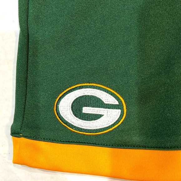 Green Bay Packers Girls Green & Gold Cheer Jumper Sleeveless Dress  SIZE M (5-6) - Picture 3 of 8